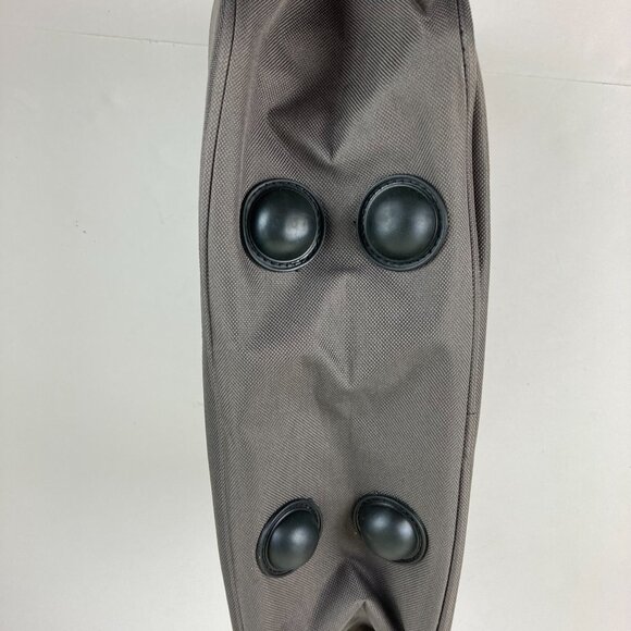 Rockland Luggage Carry On Overnight Bag Gray With Orange Accents 14x12x5 NWOT - Picture 9 of 9